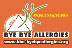 Bye bye allergies Logo Bye bye allergies